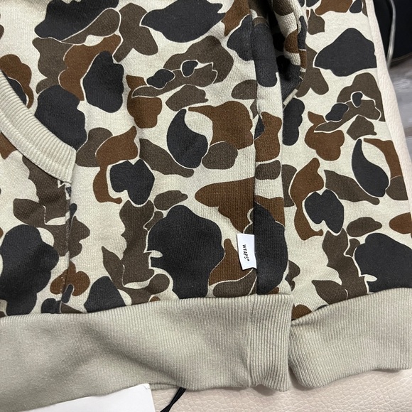 NWT - WTAPS Men’s Relaxed Fit Camo Hoodie - Made in Japan - Size 2 / US M - Picture 8 of 13